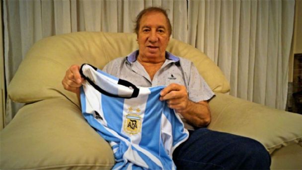 Emotivo: Bilardo se reencuentra con la&nbsp;Copa