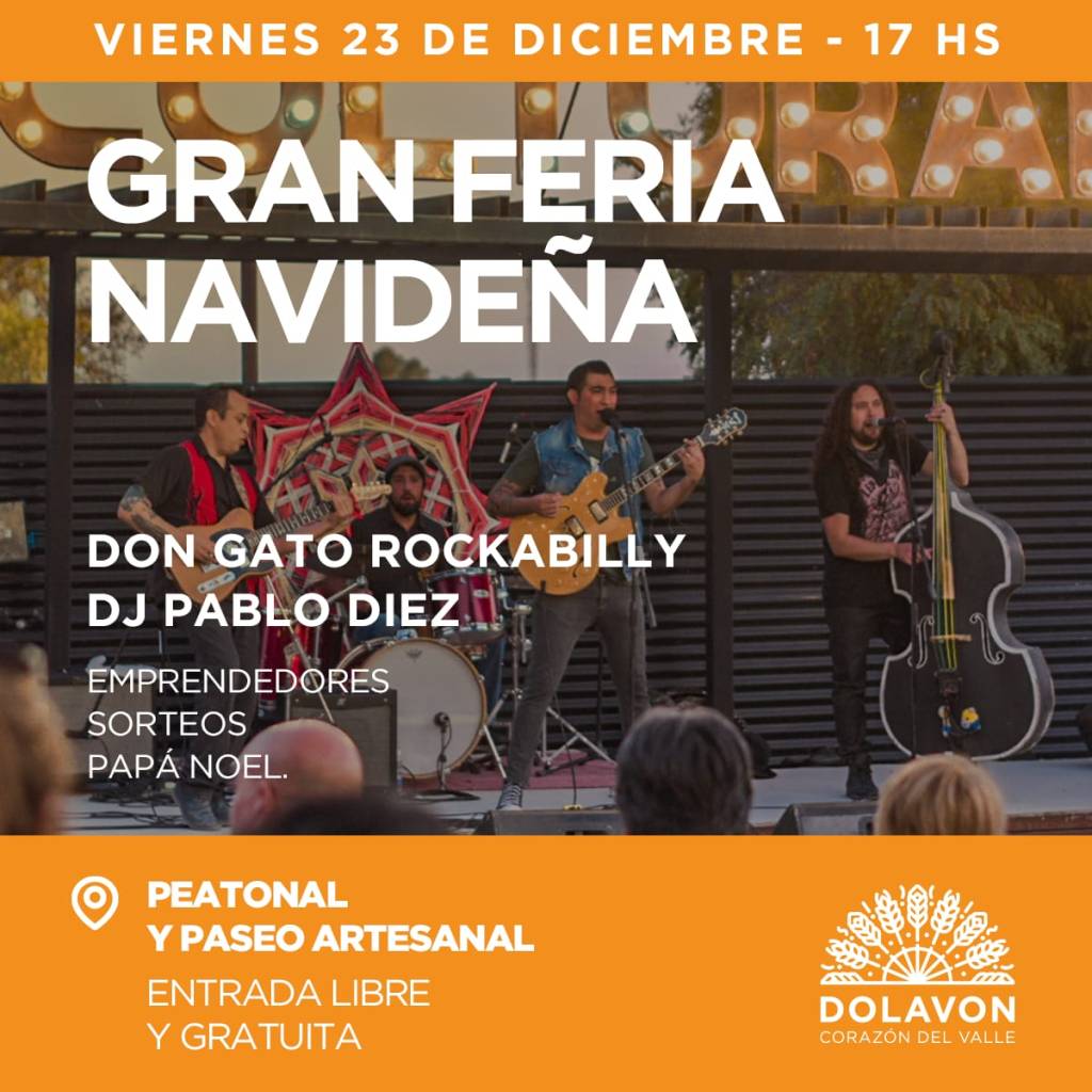 Gran Feria Navideña en&nbsp;Dolavon