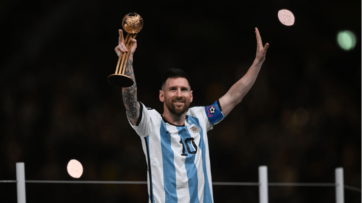 Messi se llevó el merecido Balón de Oro de Qatar&nbsp;2022