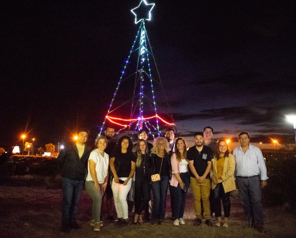 Encendieron un árbol navideño en la Capilla de&nbsp;Schoenstatt