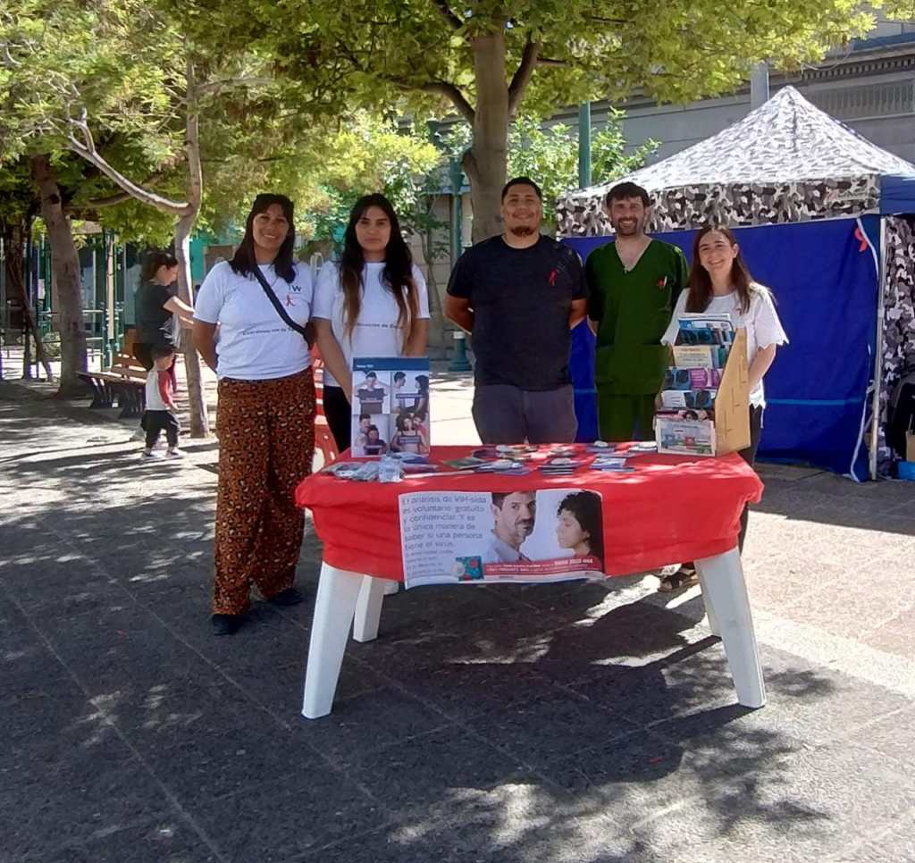 Testeos gratuitos de VIH y Sífilis en la Peatonal Luis&nbsp;Gazín