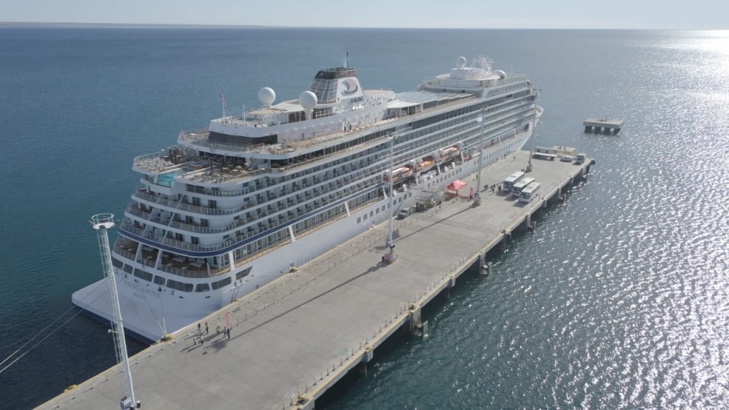 Arribó a Madryn el buque Viking&nbsp;Júpiter
