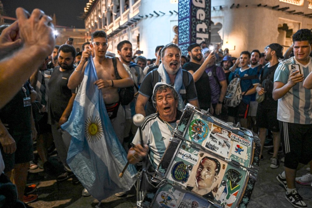Banderazo argentino en el mercado de&nbsp;Doha