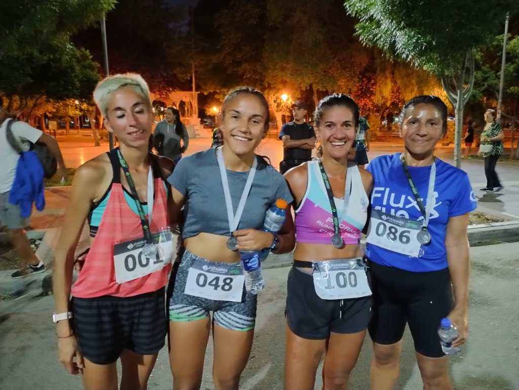 Sebastián Arrative y Karen Cejas se quedaron con la “Trelew Night&nbsp;Run”