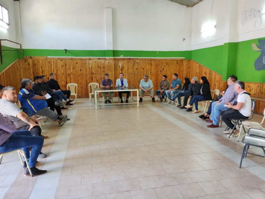 Autoridades barriales se reunieron con el Intendente de&nbsp;Trelew