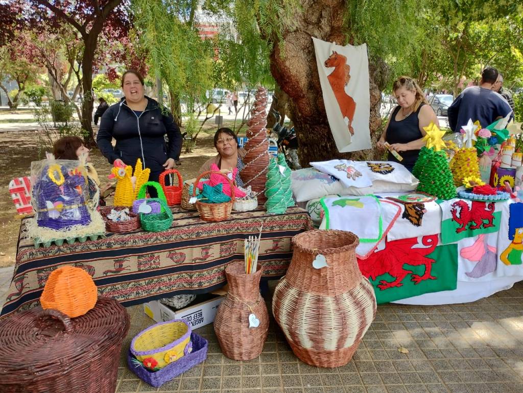 Exposición de trabajos de talleres de Desarrollo Social en&nbsp;Trelew