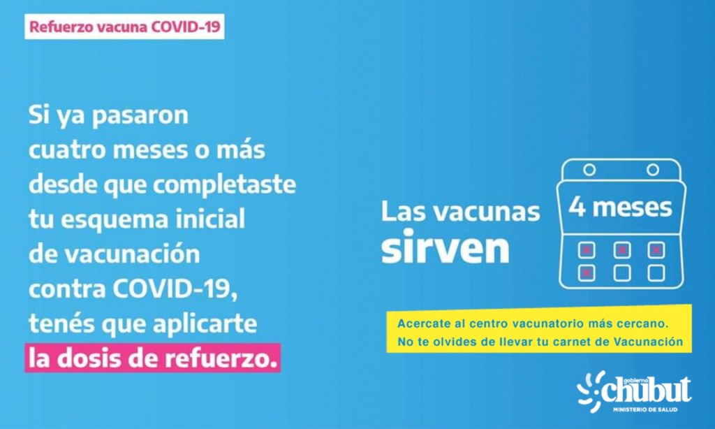 Salud recuerda la importancia de los refuerzos de la vacuna contra&nbsp;Covid-19