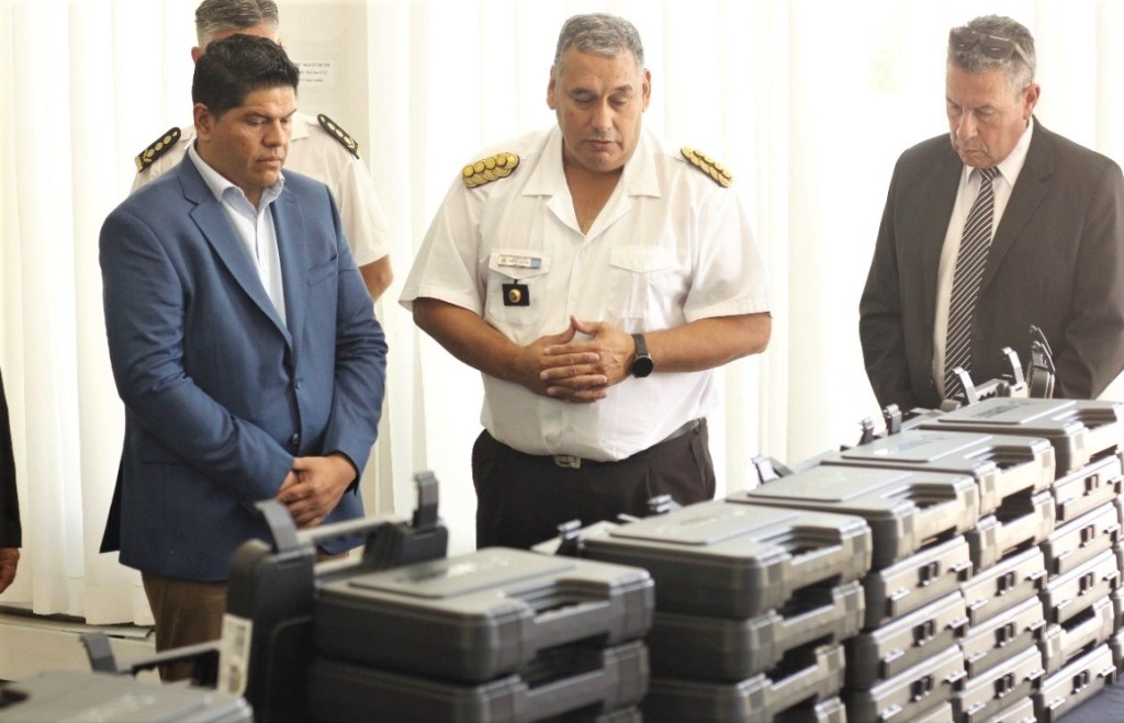 El Gobierno entregó armamento para la Policía del&nbsp;Chubut
