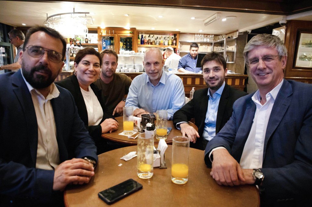 Larreta se reunió con referentes en&nbsp;Chubut