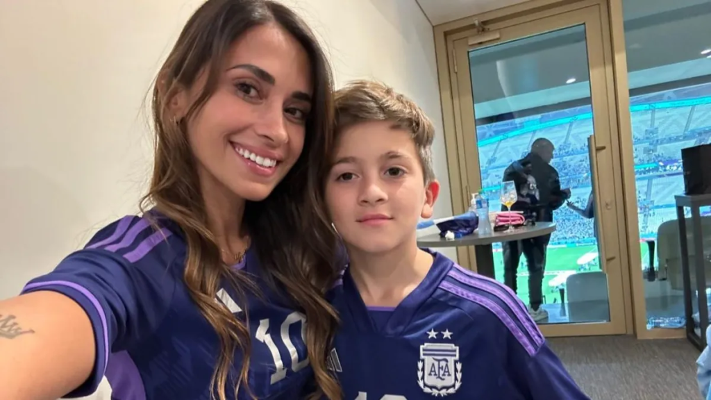 Thiago Messi hizo una carta y se viralizó en las redes&nbsp;sociales