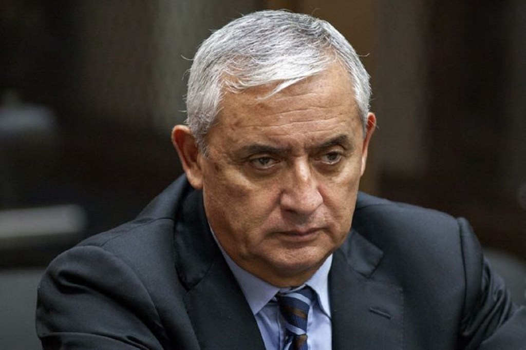 16 años de prisión por corrupción para el expresidente de&nbsp;Guatemala