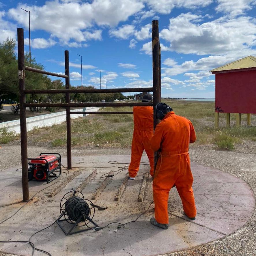 Reacondicionamiento de Estaciones Saludables en Playa&nbsp;Unión