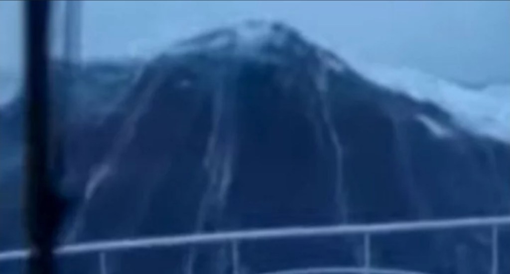 Ola gigante mató a un turista en un crucero en&nbsp;Ushuaia