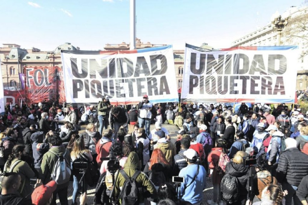 Piqueteros de izquierda cortarán rutas en una jornada nacional de&nbsp;protesta