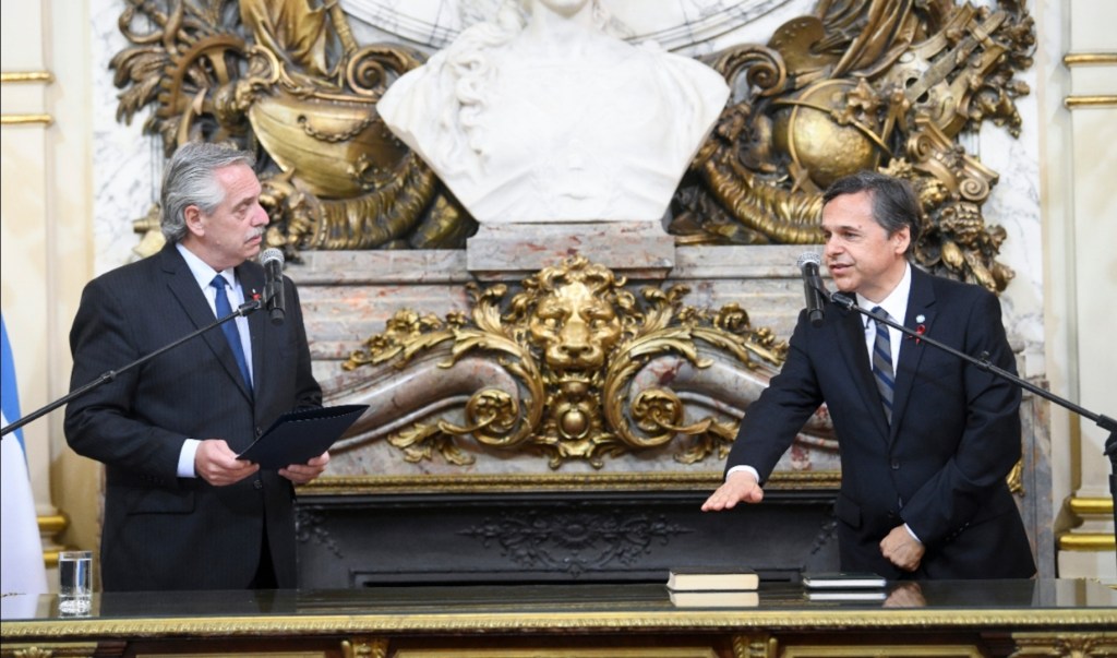 Asumió el nuevo ministro de Transporte, Diego&nbsp;Giuliano