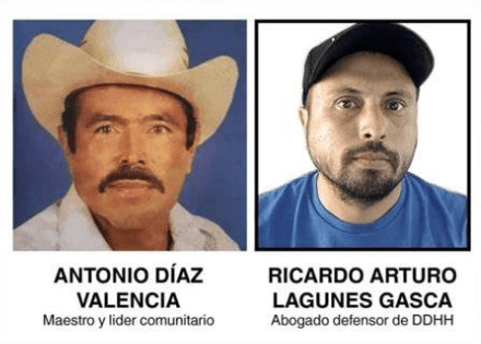 #México | Buscan a dos activistas de&nbsp;DDHH