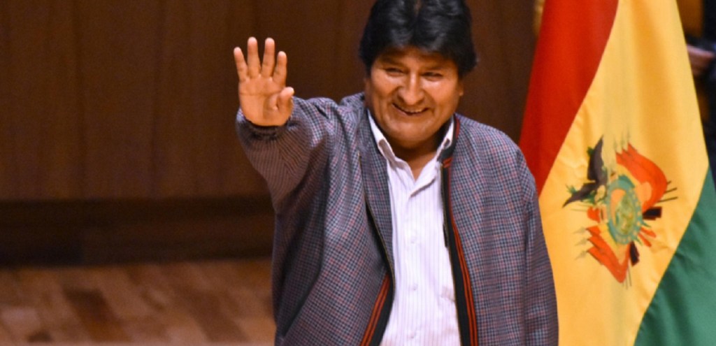 Evo Morales abandona marcha tras acusaciones del gobierno&nbsp;boliviano
