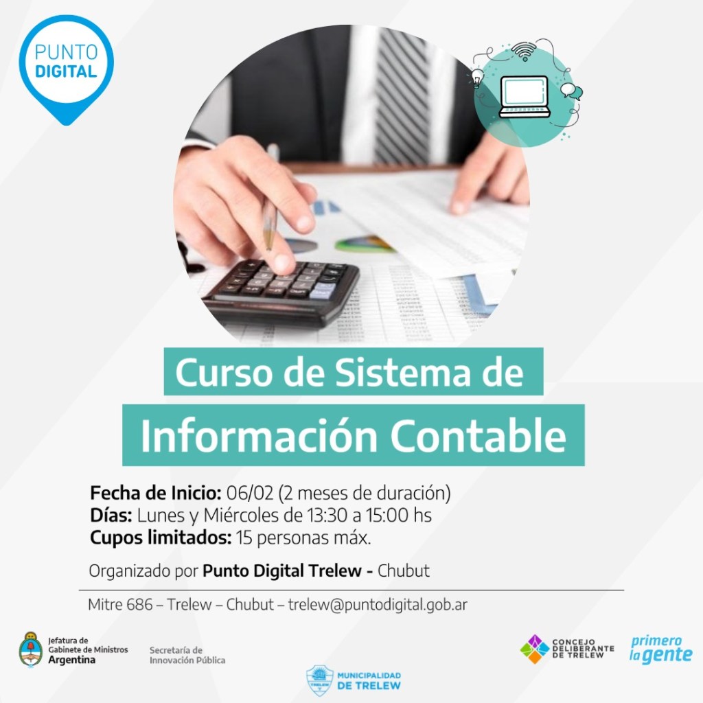 Dato | Curso de Sistema de Información Contable en&nbsp;Trelew