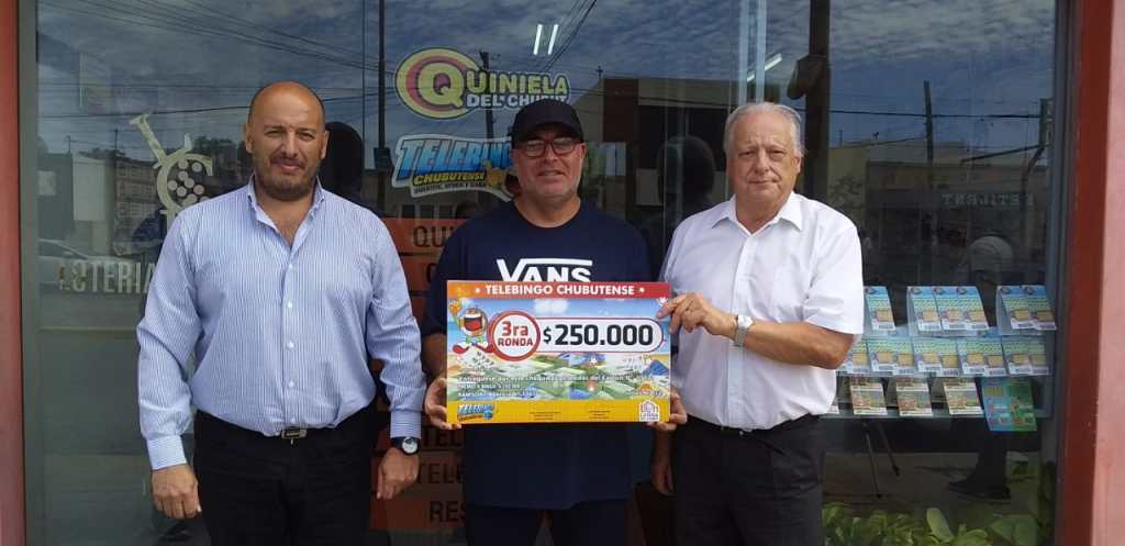 El jubilado ganó 250 mil pesos en el Telebingo&nbsp;Chubutense