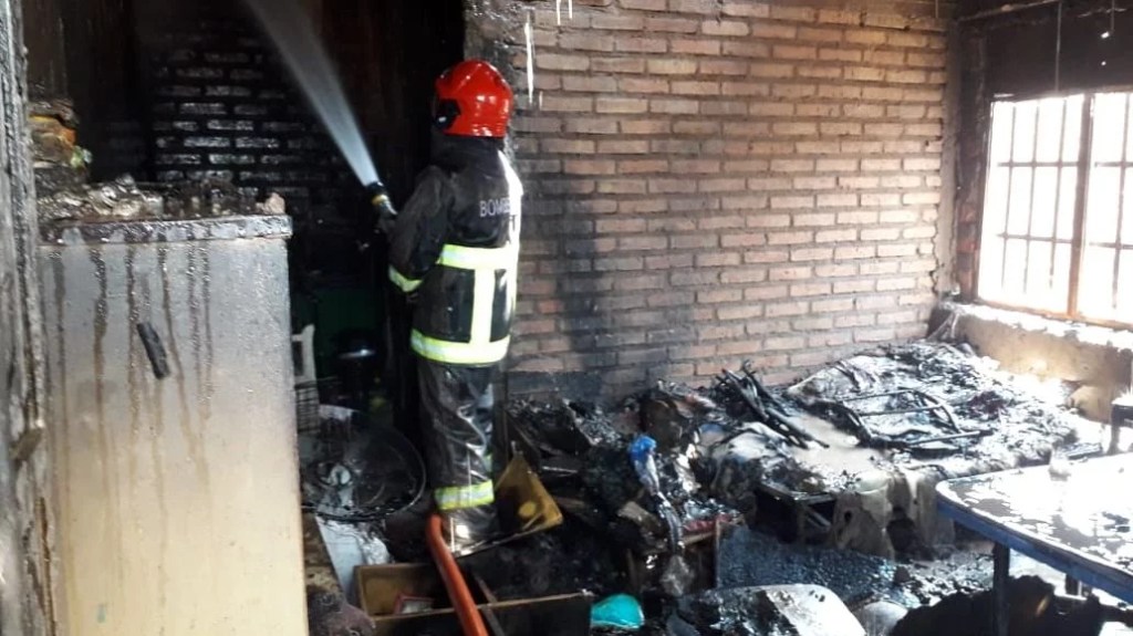 Una mujer murió al incendiarse su&nbsp;vivienda