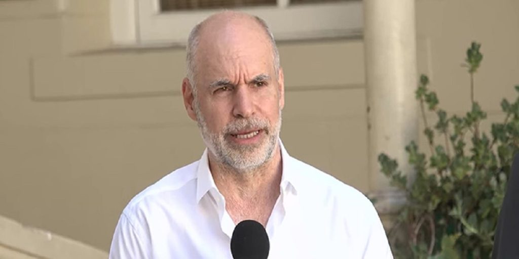 Larreta se distancia de Milei y defiende el aumento a&nbsp;jubilados