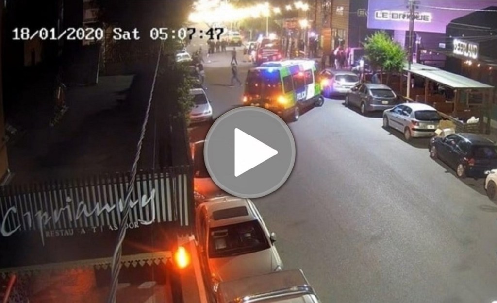 El video con la secuencia del ataque a Baez&nbsp;Sosa