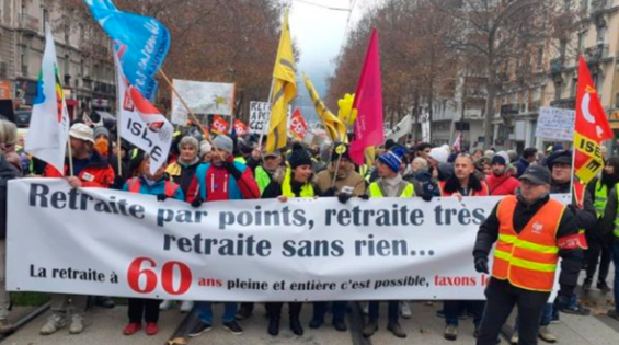 Francia | Tercera jornada de huelgas contra la reforma&nbsp;jubilatoria
