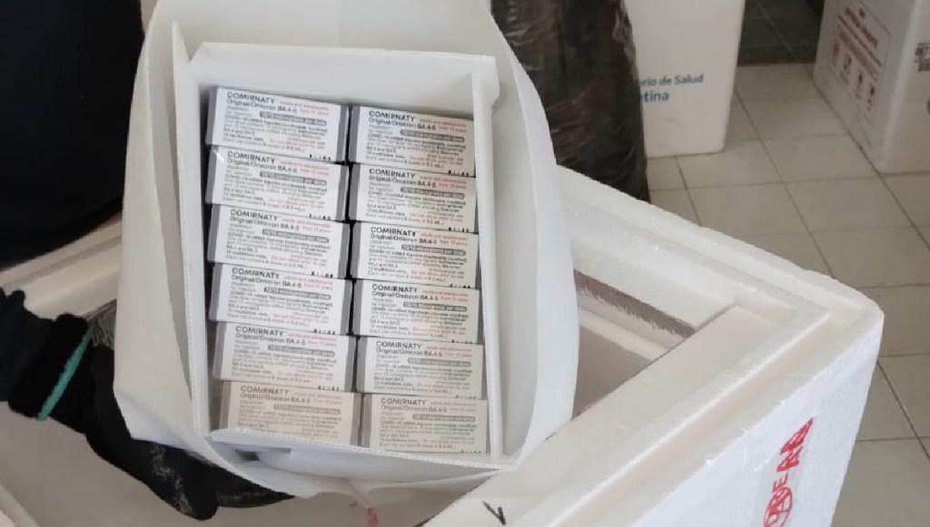 Llegaron a Chubut 11.520 Vacunas Bivalentes contra el&nbsp;Covid-19