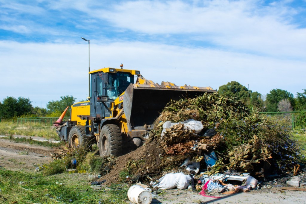 Rawson inició el Plan Integral Ambiental en barrio Río&nbsp;Chubut