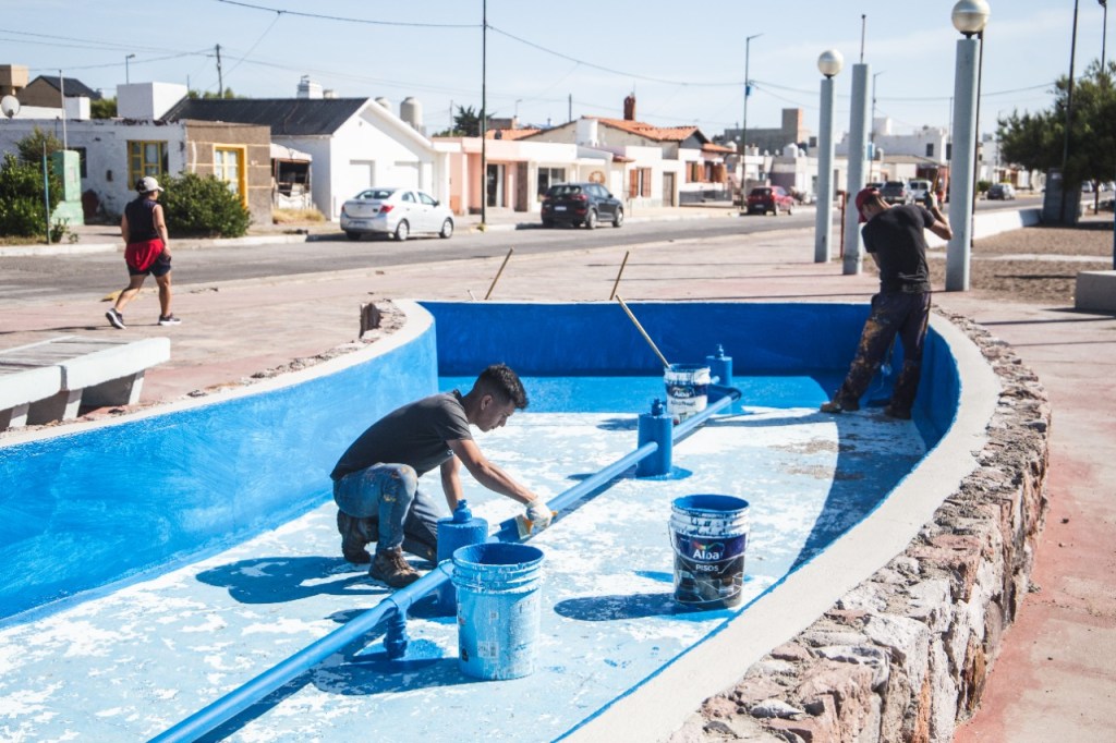 El área de Obras Públicas municipal realiza reparación integral en diversos sectores de Playa&nbsp;Unión