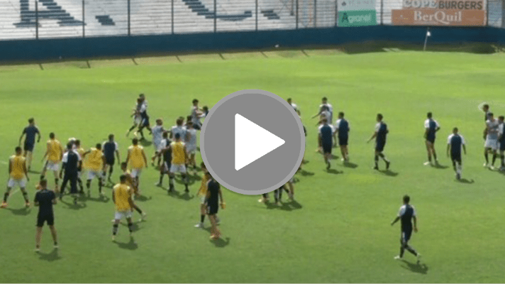 Un amistoso terminó con dos jugadores heridos tras una&nbsp;pelea