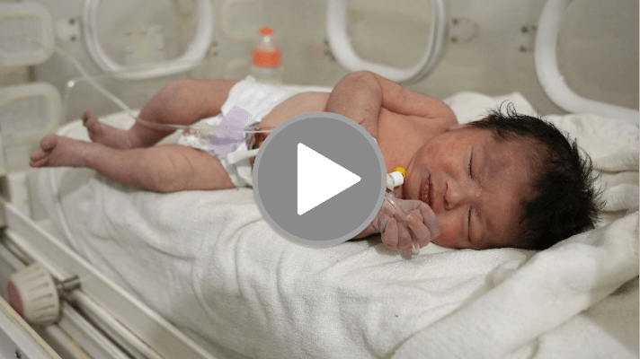 #Video | Bebé recién nacida fue rescatada entre los escombros en&nbsp;Siria