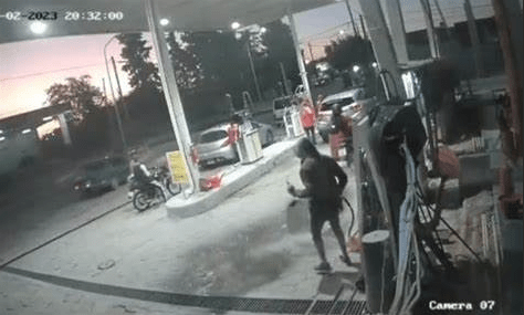 Hombre con trastornos psiquiátricos intentó prender fuego estación de&nbsp;servicio