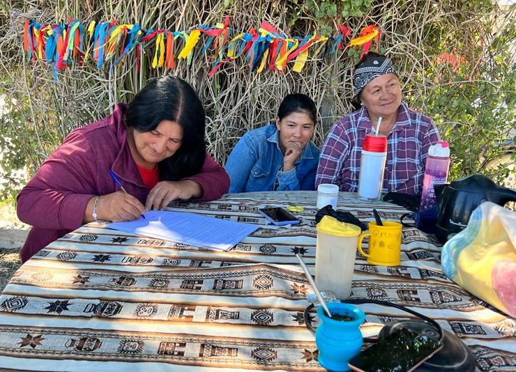 Apoyan la continuidad de la huerta agroecológica comunitaria de vecinos de Puerto&nbsp;Madryn