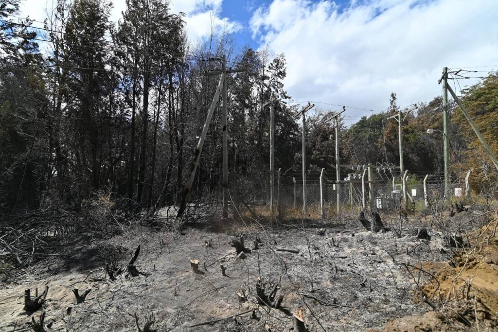 Continúa el arduo trabajo para controlar los incendios dentro del Paqrue Nacional “Los&nbsp;Alerces”