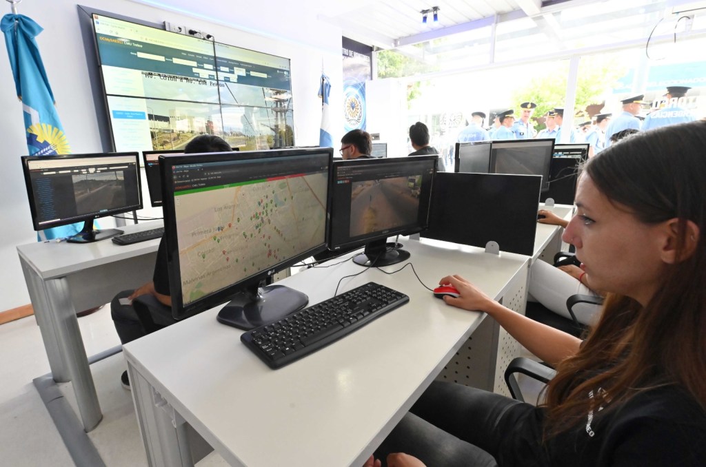 Se inauguró el Centro de Monitoreo en Trelew y se presentó el Plan de Seguridad de Videovigilancia&nbsp;2023
