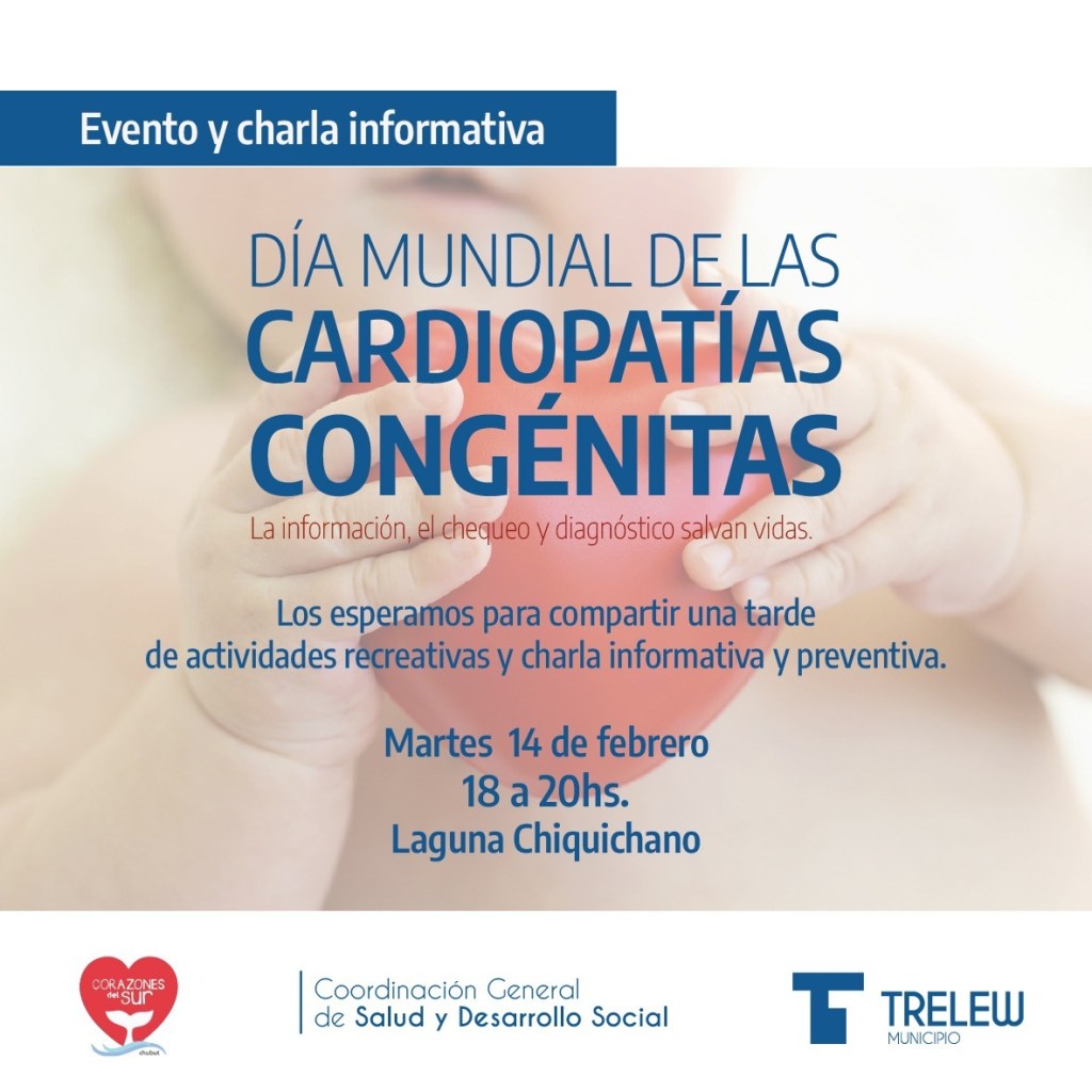 El Municipio realizará actividades de concientización por el Día de las Cardiopatías&nbsp;Congénitas