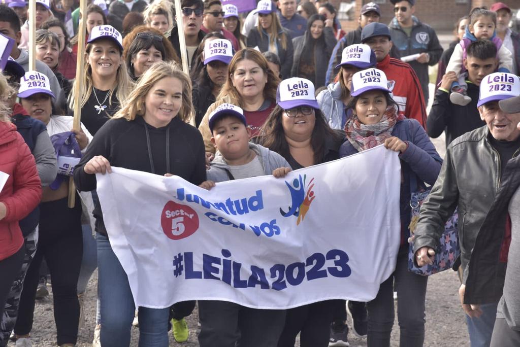 Multitudinario apoyo a la candidatura de Leila Lloyd&nbsp;Jones