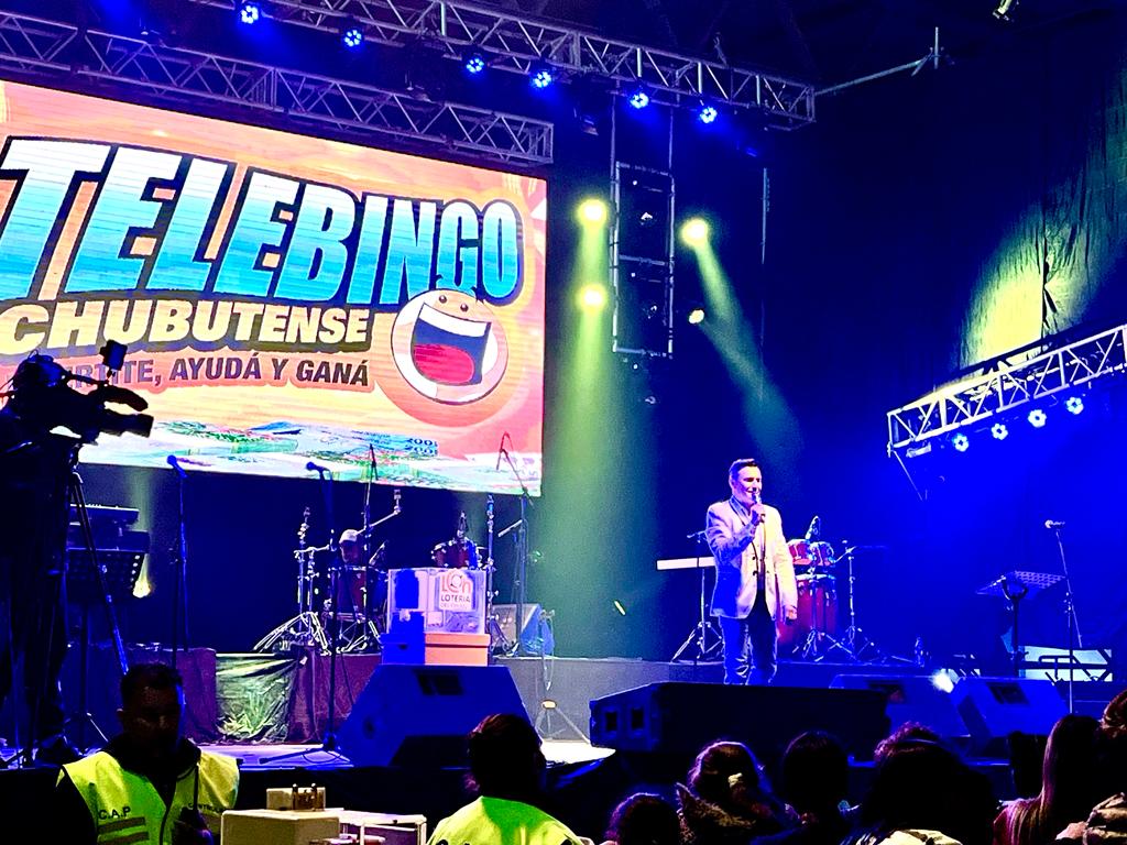 El Telebingo Chubutense abrió la Fiesta del Cordero en Puerto&nbsp;Madryn