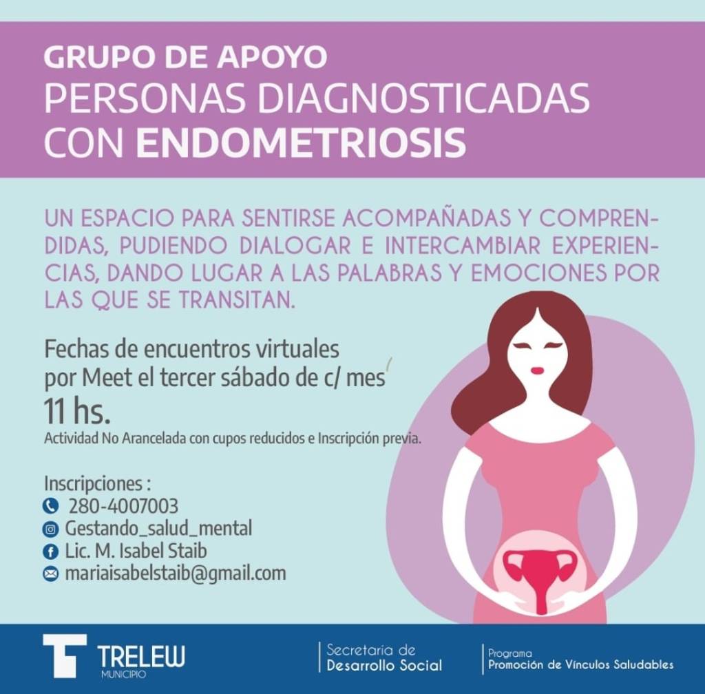 Nuevo encuentro del Grupo de Apoyo para personas con&nbsp;endometriosis