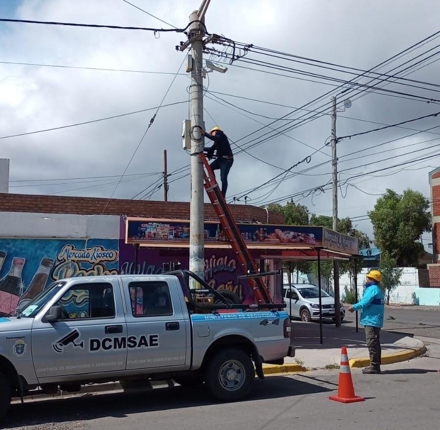 Optimizan las cámaras de video-vigilancia en&nbsp;Trelew