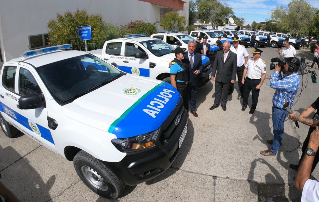 Entregaron nuevos vehículos a la Policía del&nbsp;Chubut