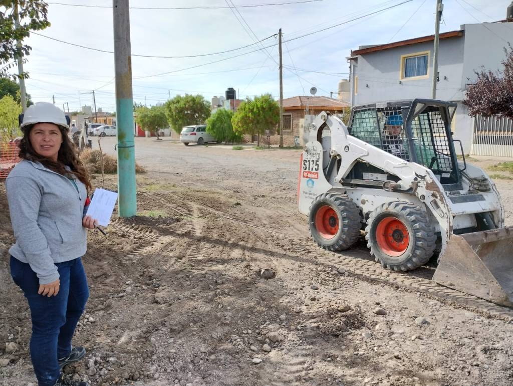 El Municipio de Trelew ejecuta nueva obra de tendido de red de gas&nbsp;natural
