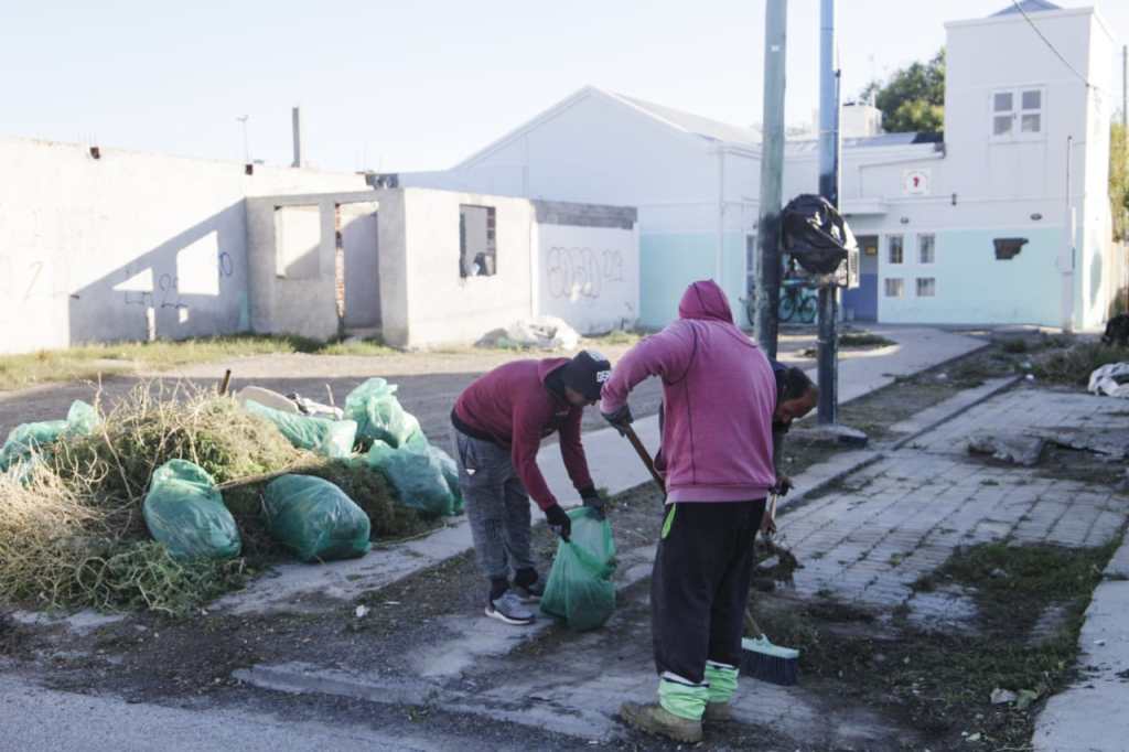 Rawson realiza trabajos de reacondicionamiento en los Jardines&nbsp;Municipales