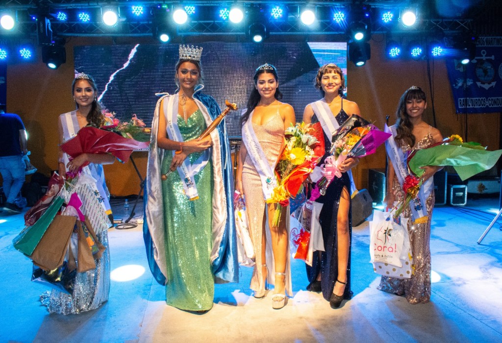 Nazarena Dimol fue elegida Reina Nacional en la noche central de la Fiesta de los Pescadores del Sur en Playa&nbsp;Unión