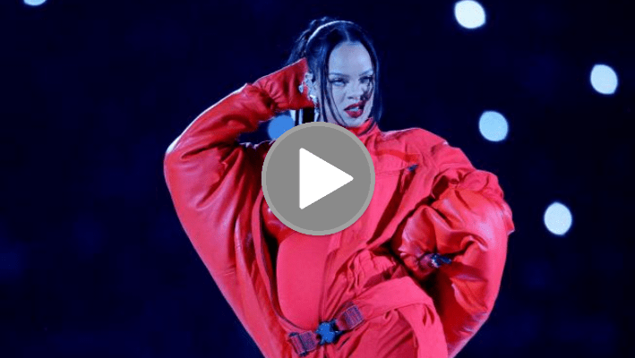 Así fue el deslumbrante show de Rihanna en el entretiempo del Super&nbsp;Bowl