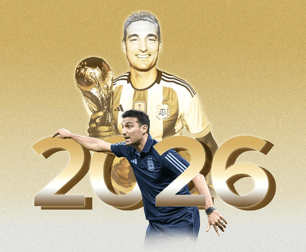 ¡Hay Scaloneta para rato! La AFA renovó contrato con Scaloni hasta el&nbsp;2026