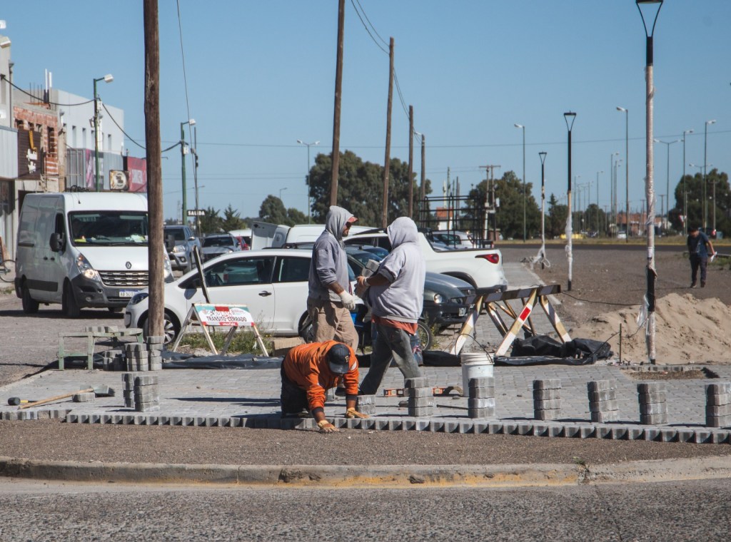 Está próxima a culminar la obra del Paseo de ingreso a Playa&nbsp;Unión