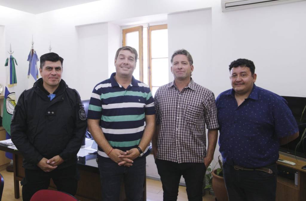 Biss recibió a representantes de la Banda Infanto Juvenil que en mayo cumple 20 años en&nbsp;Rawson
