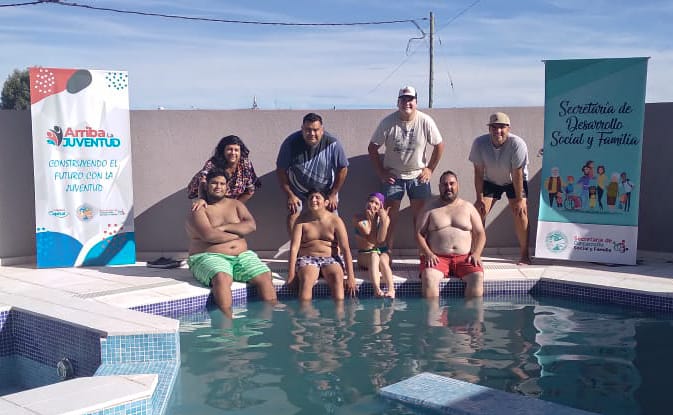 Rawson inició el primer taller de pileta adaptada y para personas víctimas de violencia de&nbsp;género